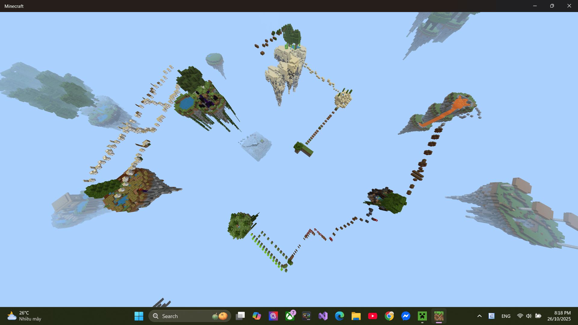 Parkour in Skyblock Shard — screenshot 2