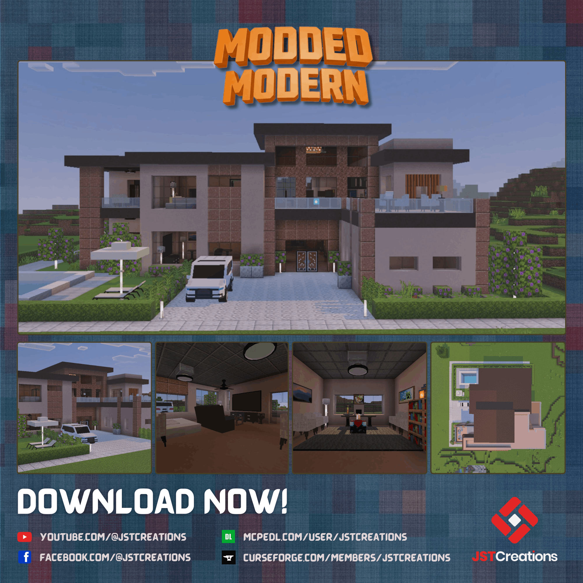 Modded Modern House #9 (With Furnitures)