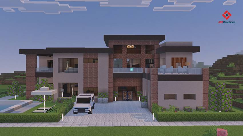 Modded Modern House #9 (With Furnitures) — screenshot 1