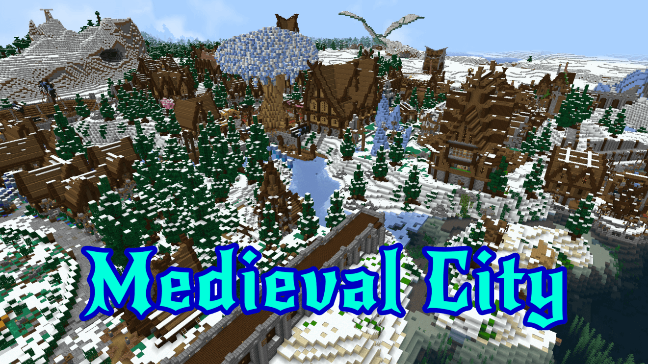 Medieval City in a Snow Plain — screenshot 1