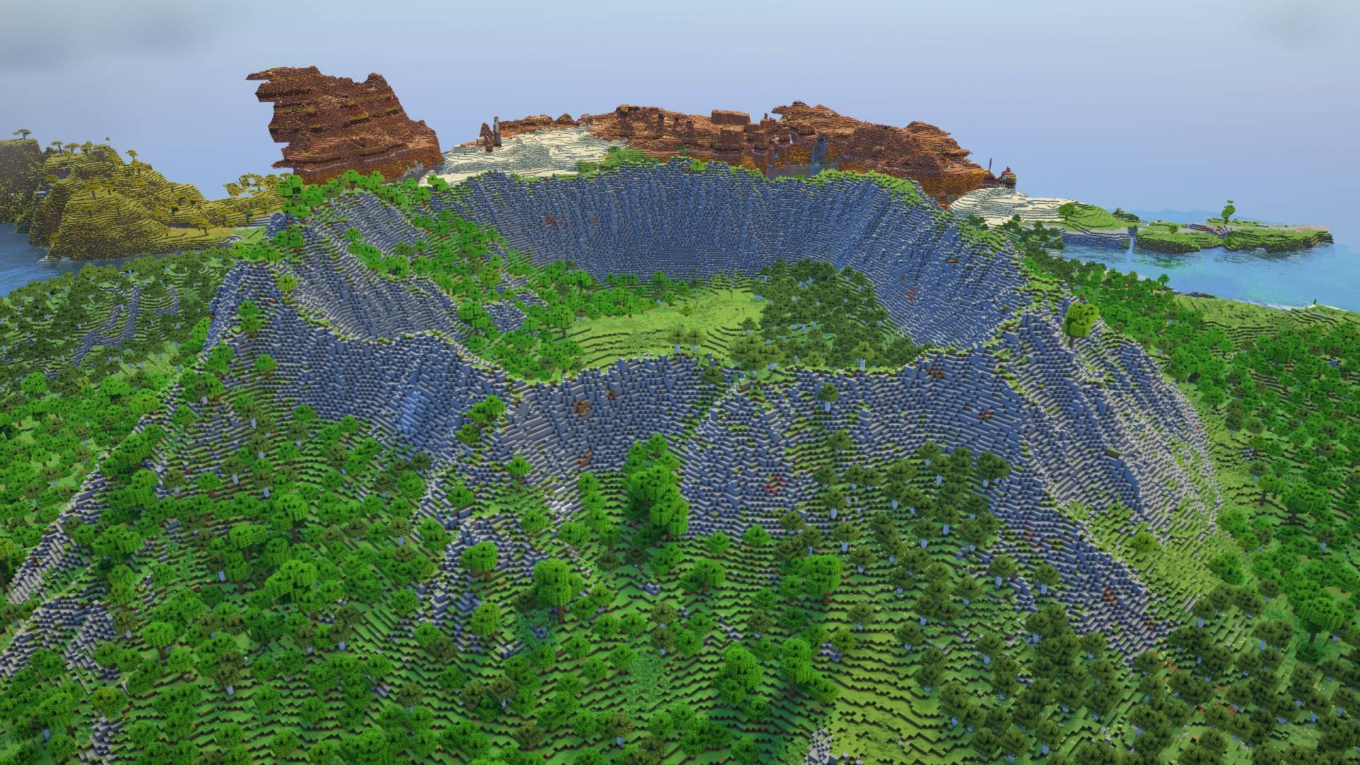 Volcano Crater - Survival World (Achievements On) — screenshot 6