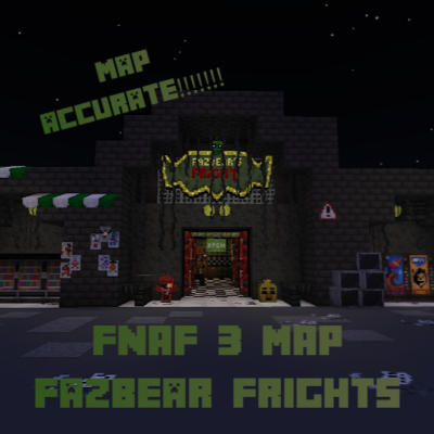Fazbear's Frights FNAF 3 Five nights at Freddy's 3 - Map accurate