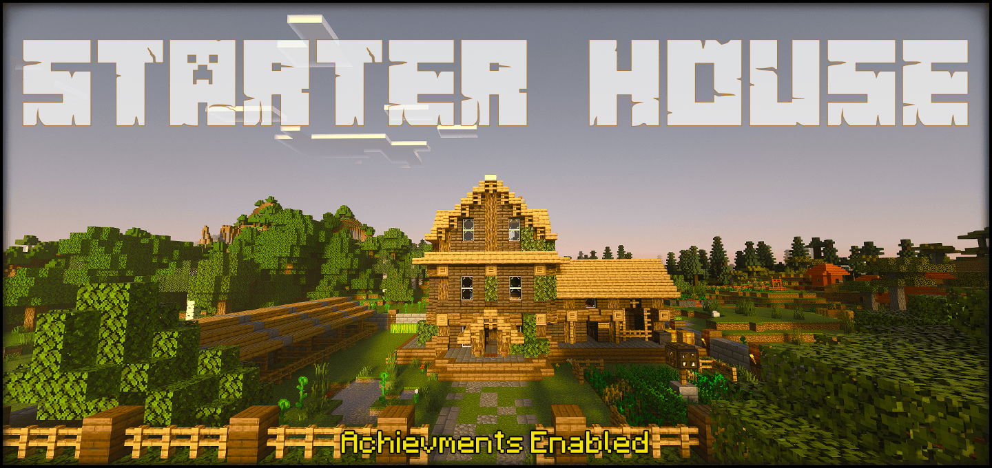 Minecraft Starter House #1 | Achievements Enabled! | Survival — screenshot 1
