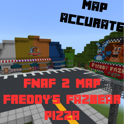FNaF 2 Freddy's fazbear pizza Five nights at Freddy's 2- map accurate