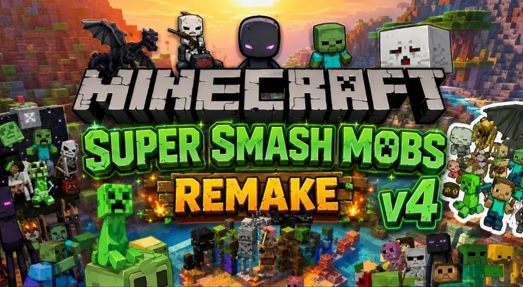Super Smash Mobs Remake — screenshot 1