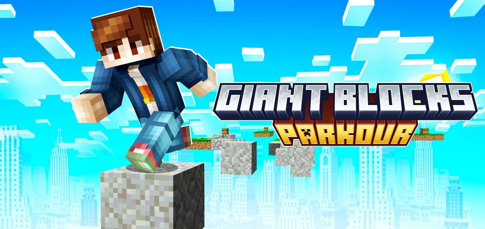 Giant Blocks Parkour — screenshot 1
