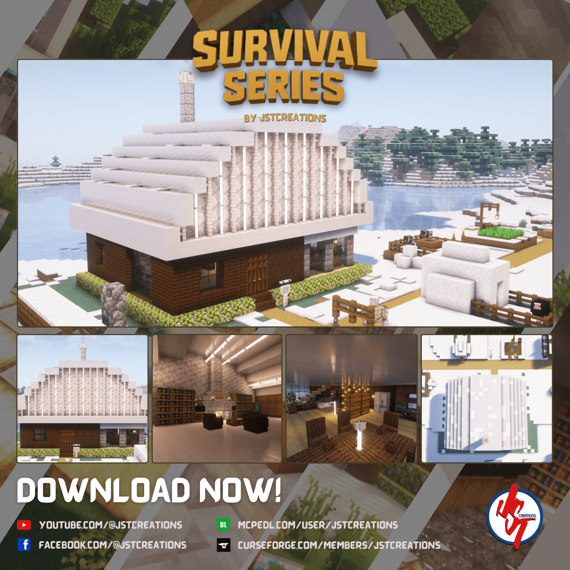 Survival Igloo House #57 (Achievements On)