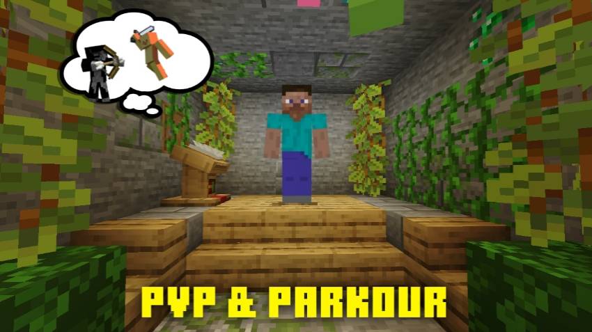 PvP Ancient Arena & Parkour Map | Multiplayer Supported — screenshot 1