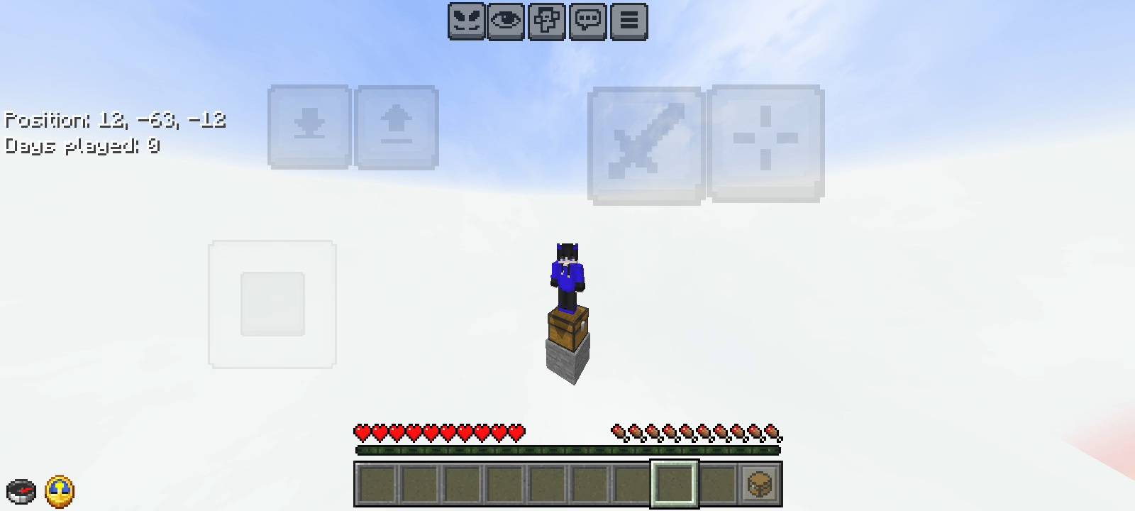 Six seven dirts in void — screenshot 1