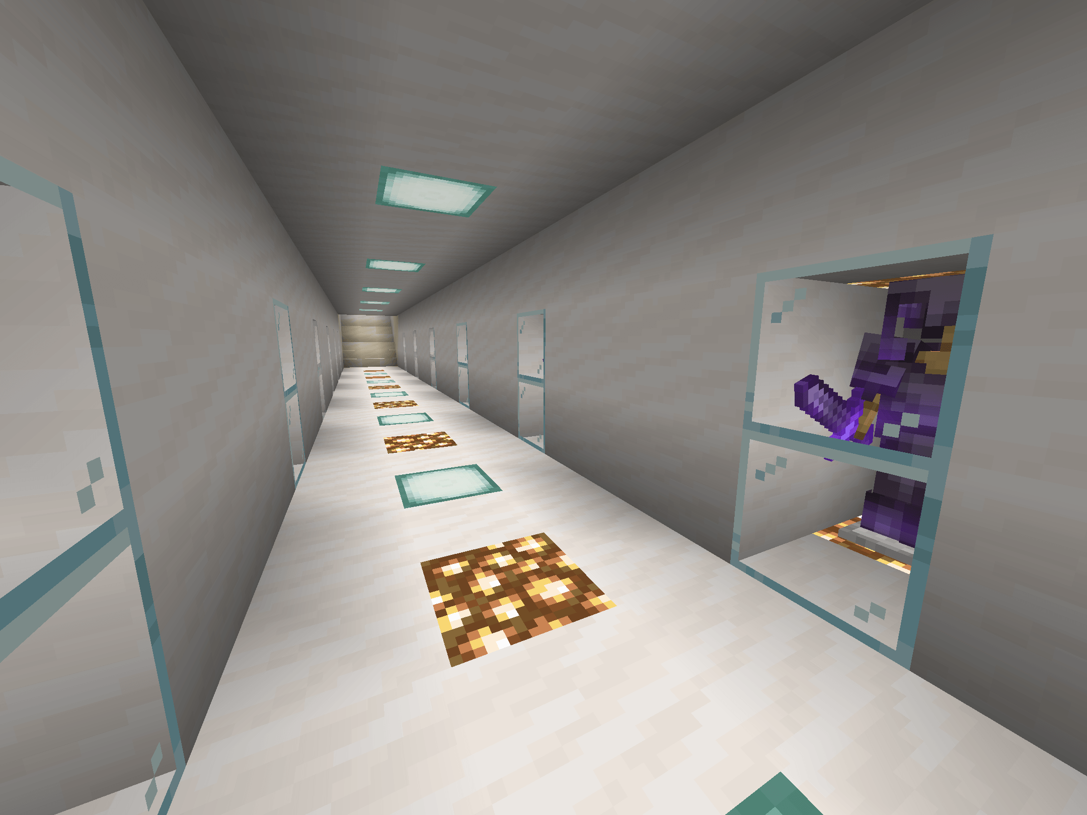Cozy Redstone Secret Base with Throne Vault — screenshot 1