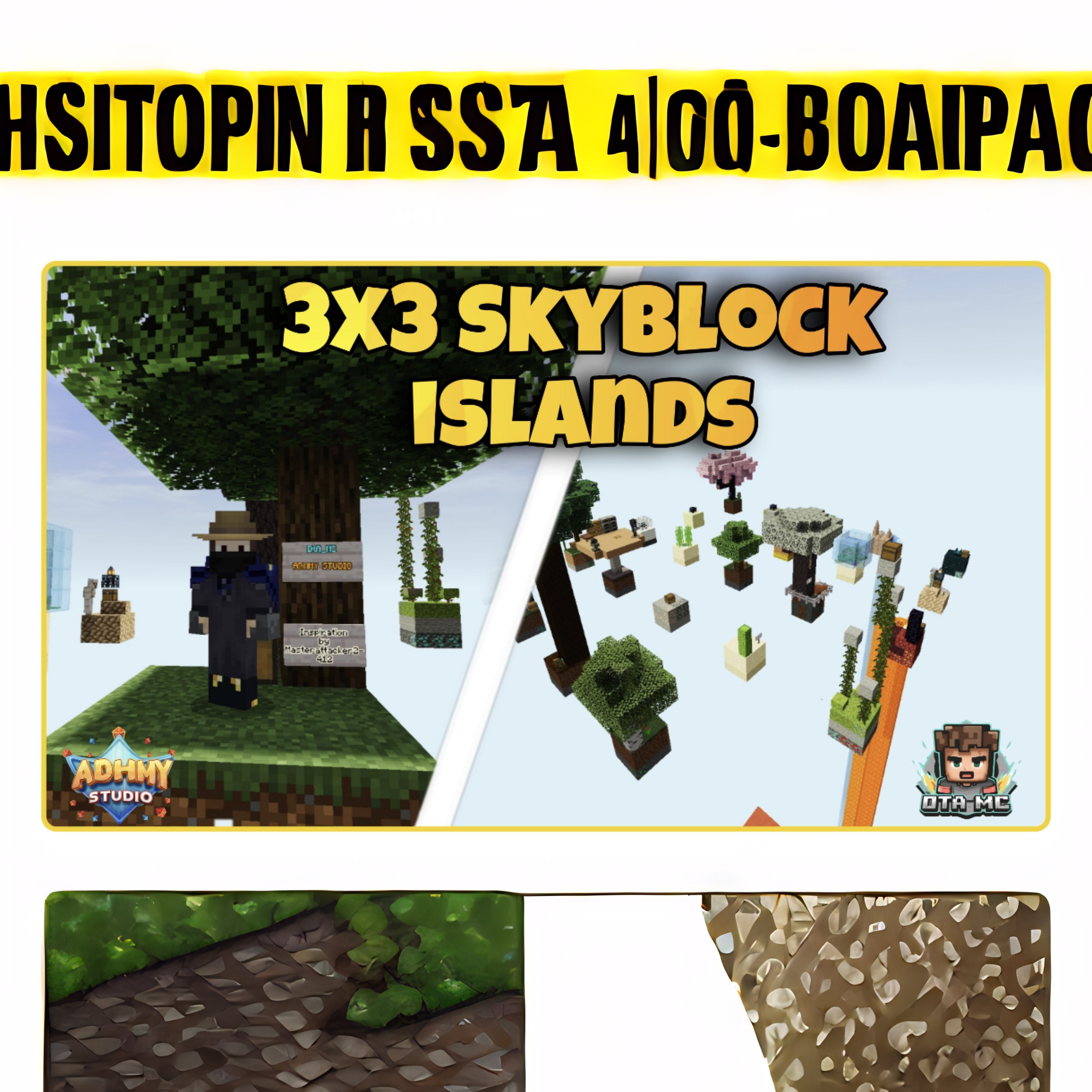 Sky 3x3 islands Survival 🍃