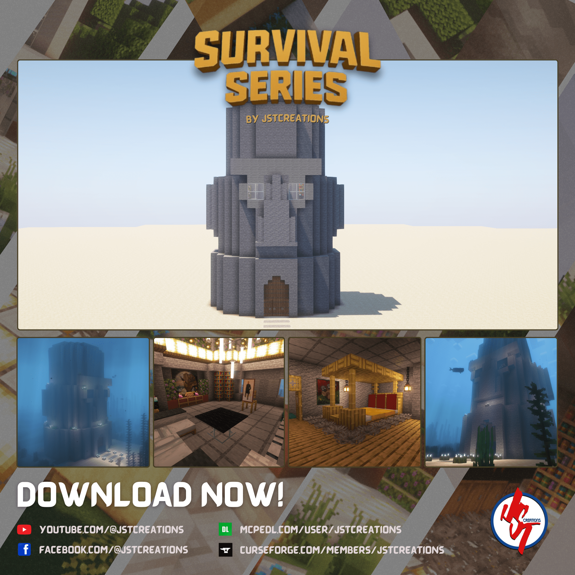 Survival Squidward House #74 (Achievements On)