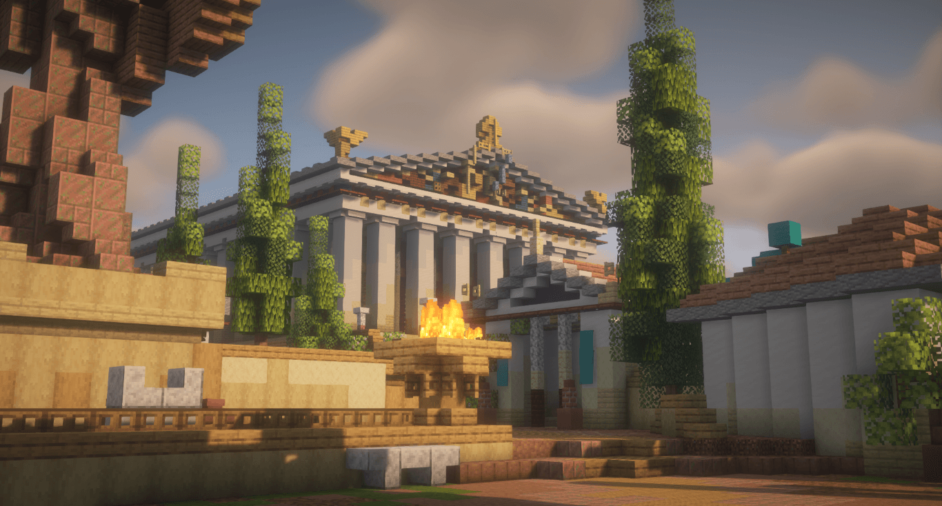 Acropolis of Athens | Bedrock Edition | World Wonders Series | Greek City | — screenshot 4