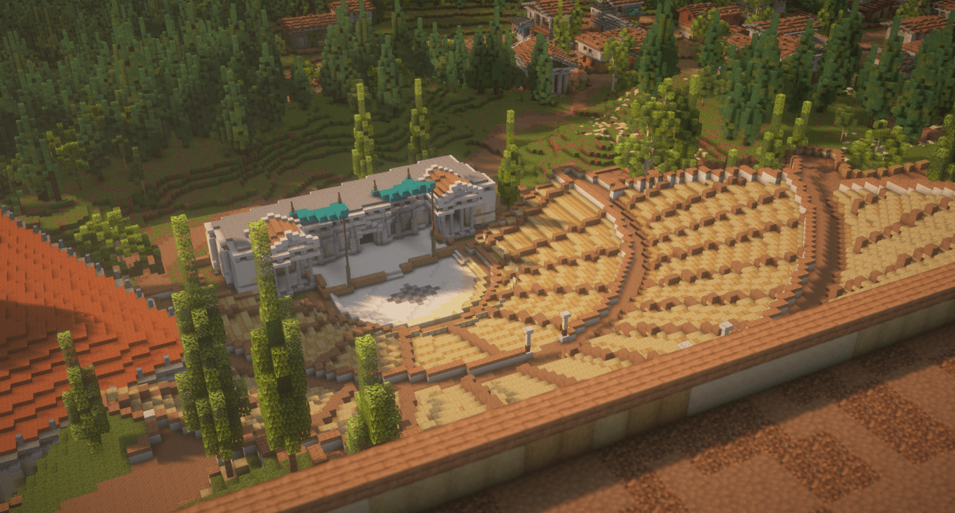 Acropolis of Athens | Bedrock Edition | World Wonders Series | Greek City | — screenshot 7
