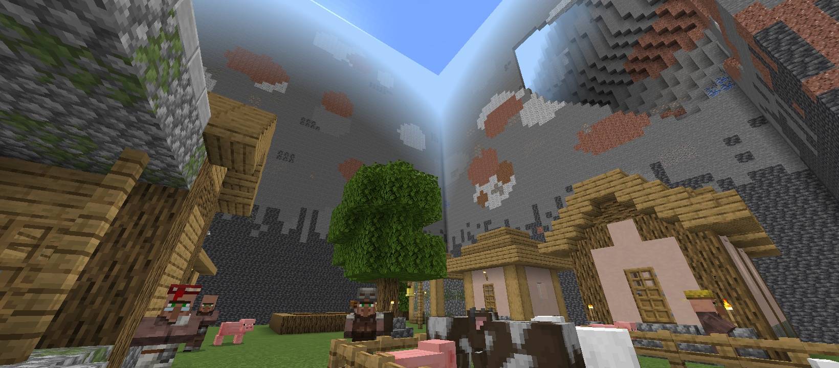 Single Structure Skyblock #1 - Village [Boxed Escape Edition] — screenshot 2