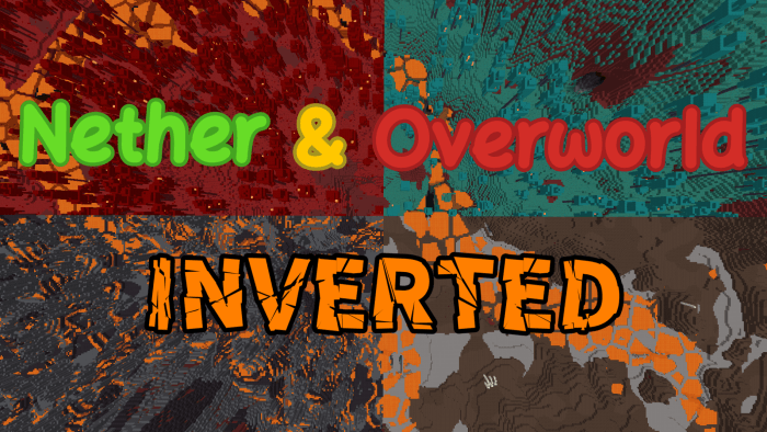 Inverted Nether & Overworld Survival (Achievements On) — screenshot 1