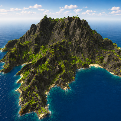 Volcano Survival Island (Achievements On)
