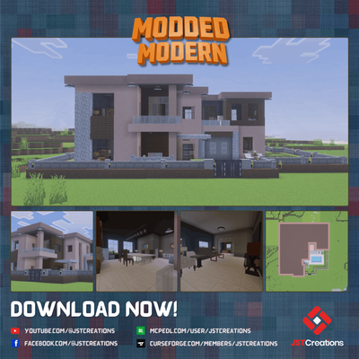 Modded Modern House #21 (With Furnitures)