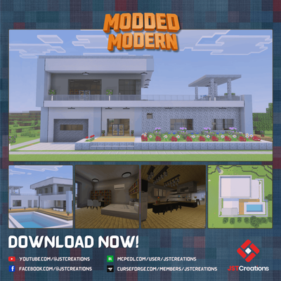Modded Modern House #12 (With Furnitures)