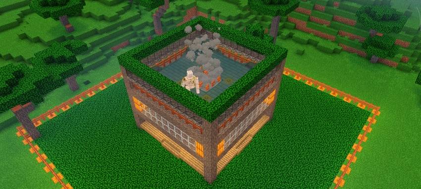 Iron Farm x Trading Hall Hardcore Survival (Achievements ON) — screenshot 3