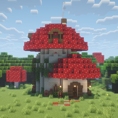 Fantasy Mushroom House