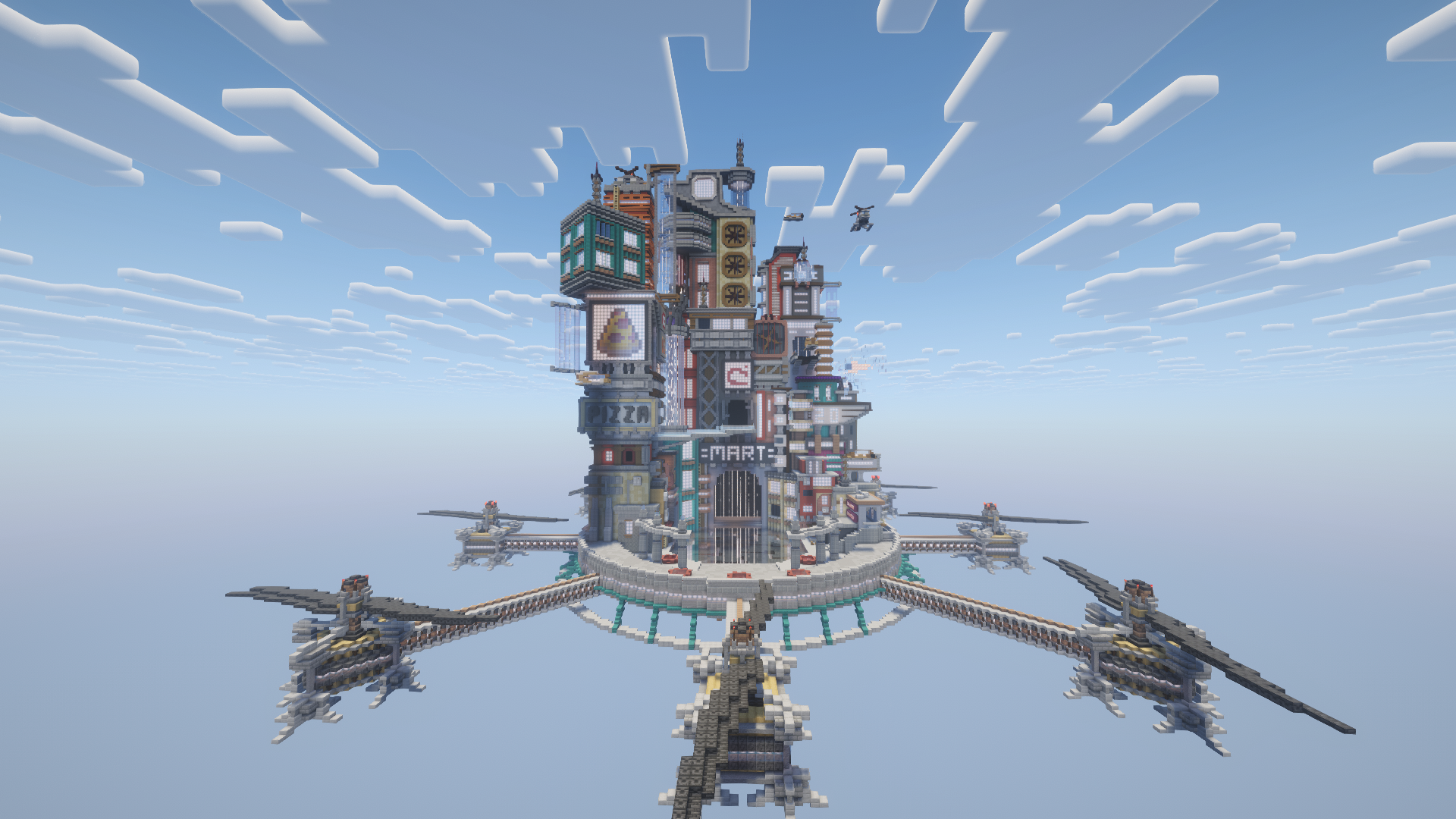 Cyberpunk Island City — screenshot 1
