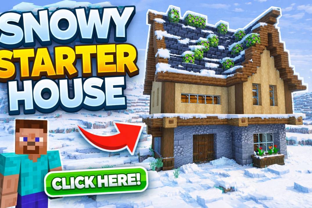 SNOWY STARTER HOUSE — screenshot 1