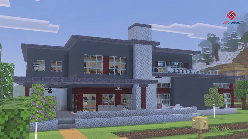 Modded Modern House #14 (With Furnitures) — screenshot 1