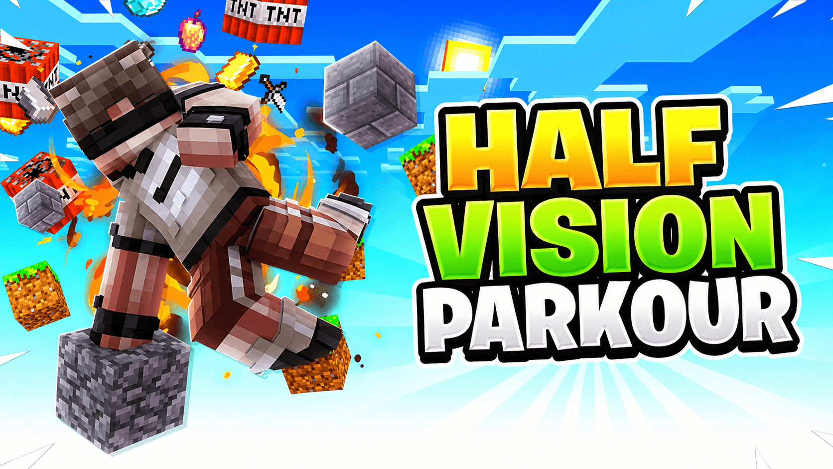 Half Vision Parkour — screenshot 1