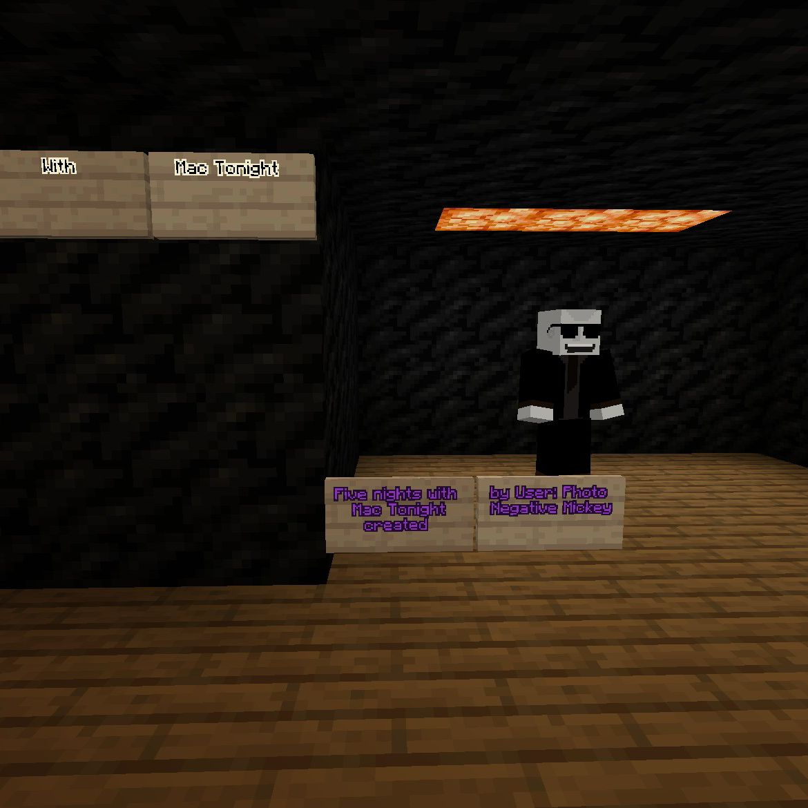 Five Nights with Mac Tonight Minecraft PE