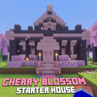 Cherry Blossom Survival House {With Loot}