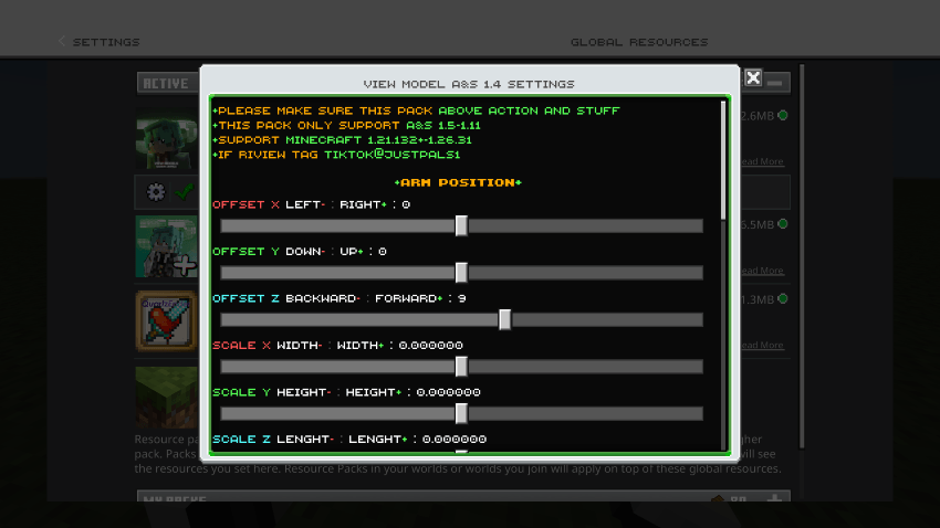 View Model A&S By JustPals — screenshot 3