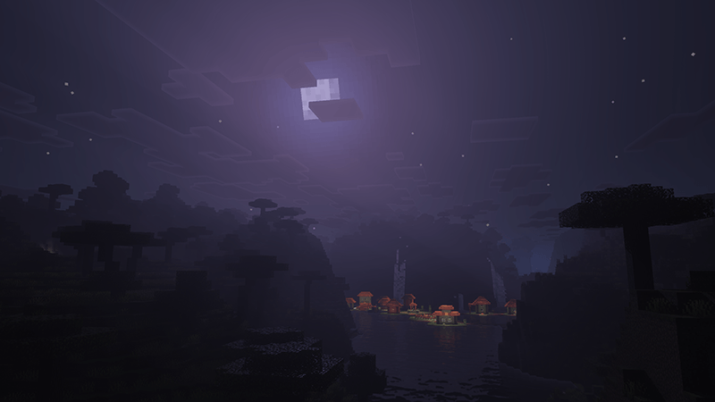 Dark Fantasy Visuals (Bedrock Resource Pack) — screenshot 2
