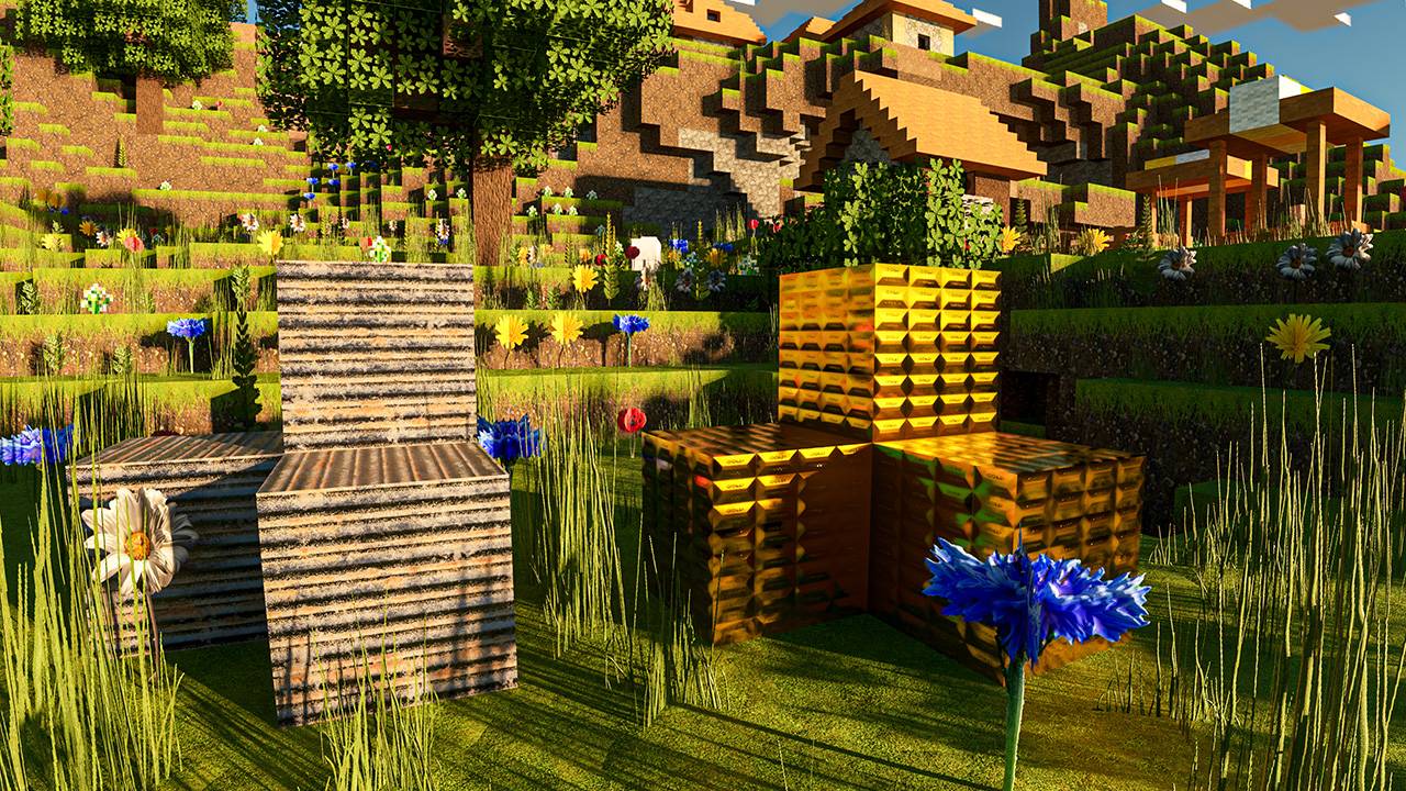 Optimum Realism for Bedrock Edition [Vibrant Visuals Compatible] — screenshot 1