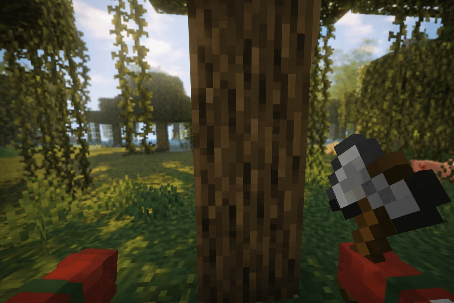 Hold my items Bedrock — screenshot 2