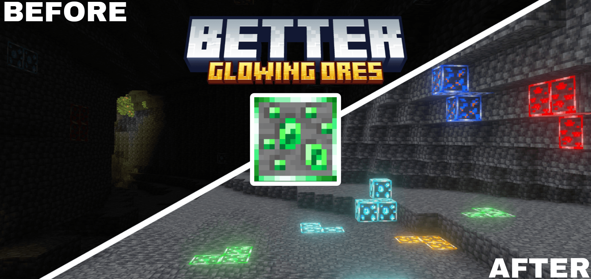 Better Glowing Ores — screenshot 1