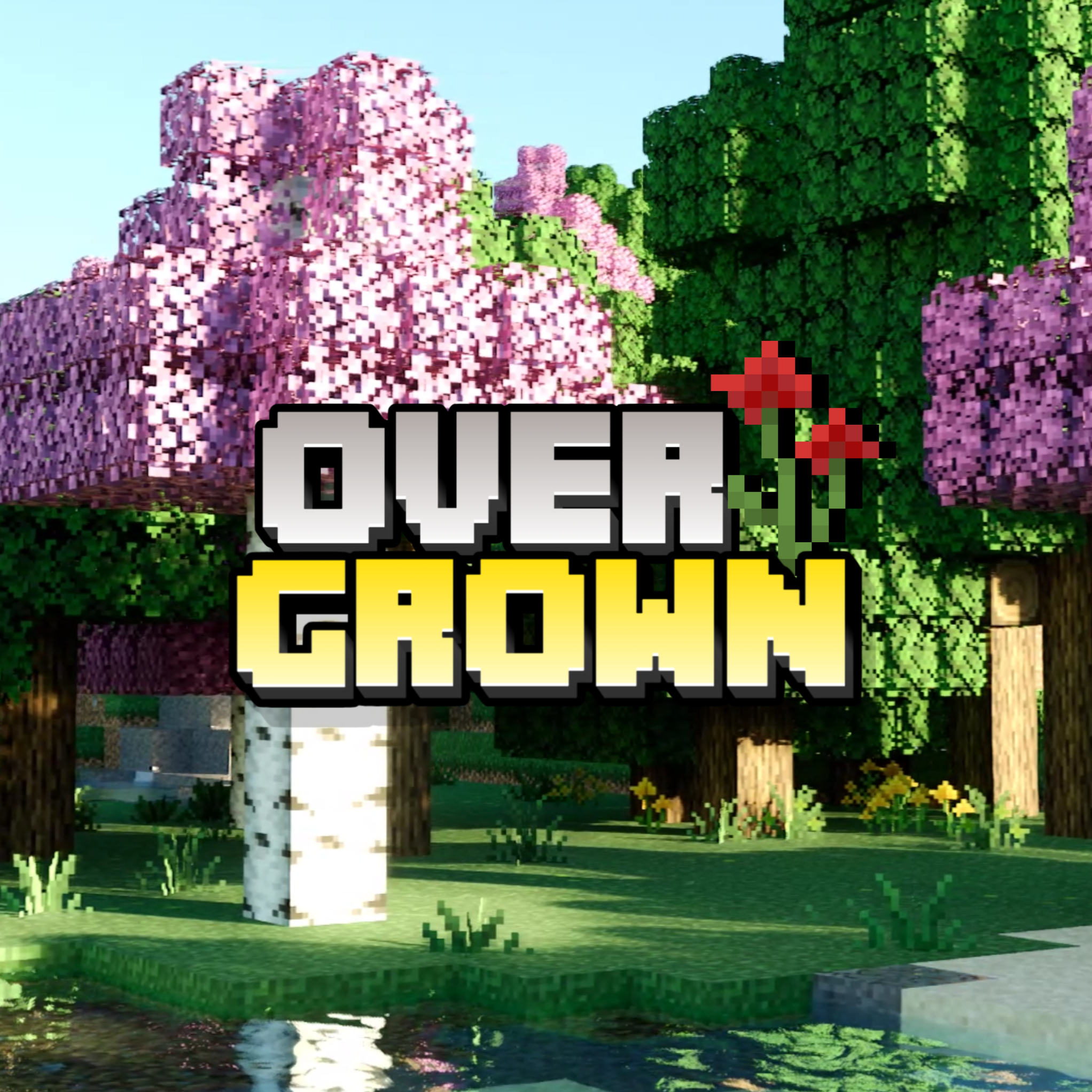 Overgrown |A Nature Overhaul Texture Pack For Bedrock
