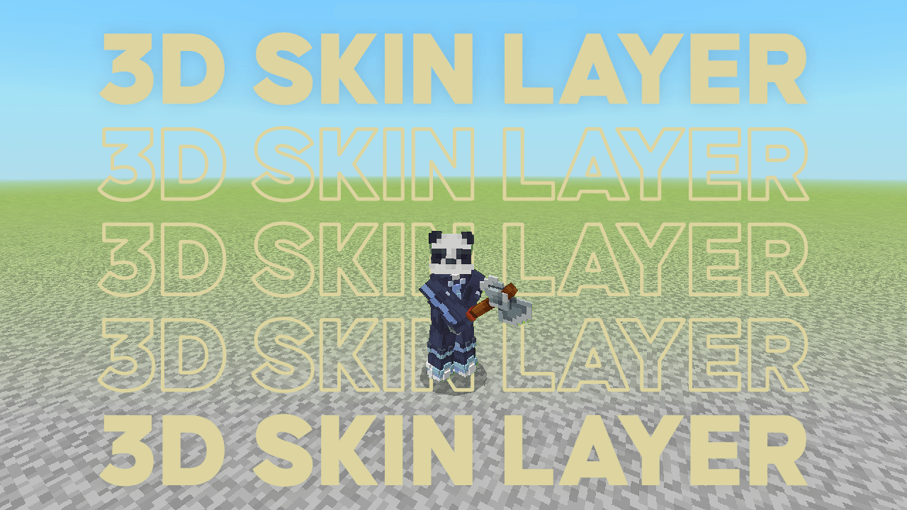PandaMine's 3D Skin Layer | SkinLayer 3D — screenshot 2