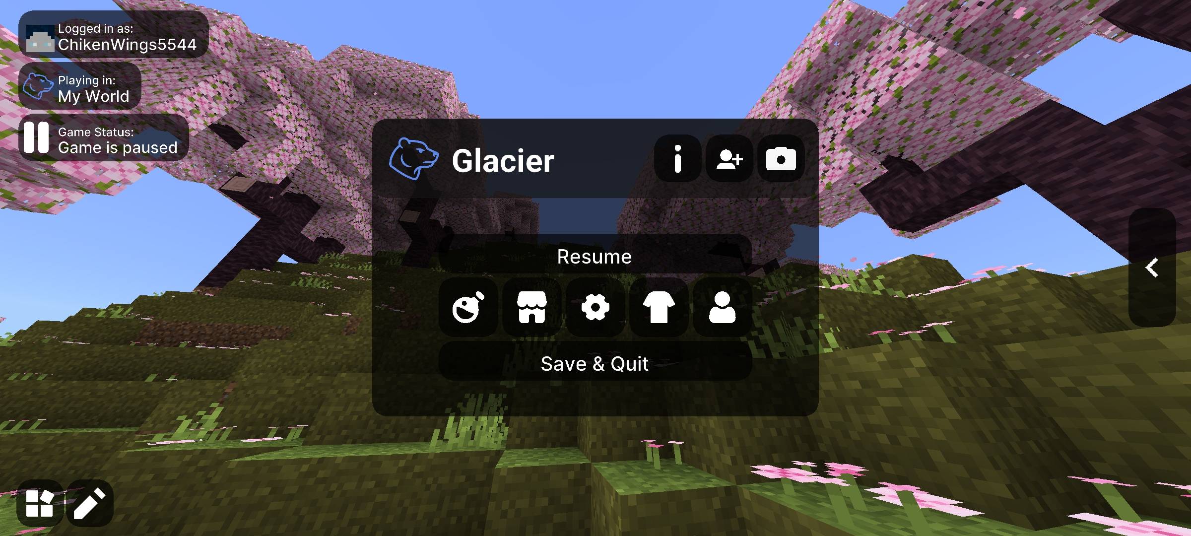 Glacier Client V5 — screenshot 4