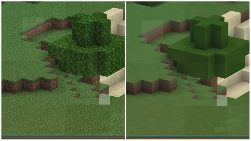 AziFy Low Poly Chunks | Lower quality of far chunks! — screenshot 2