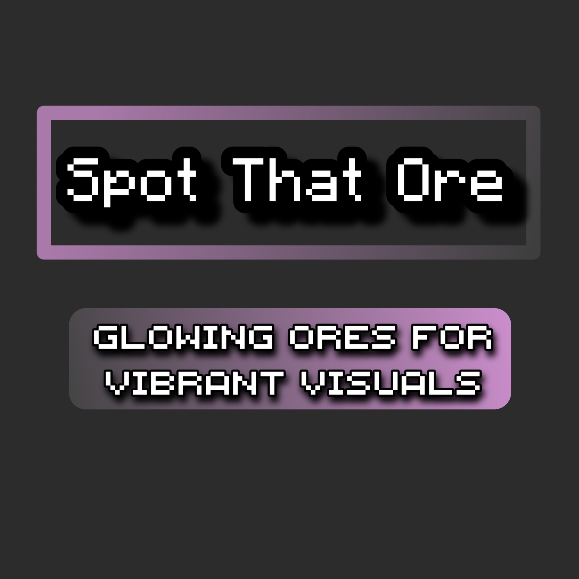 Spot That Ore | Glowing Ore
