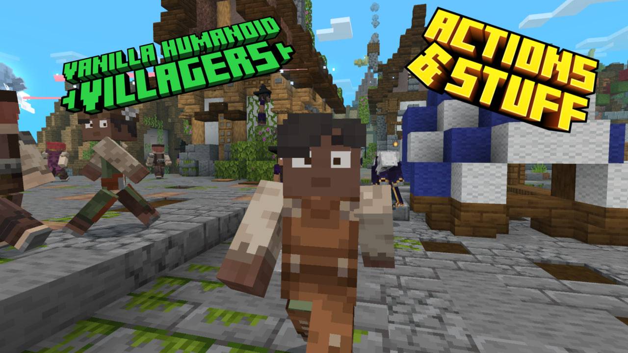 Vanilla Humanoid Villagers — screenshot 2