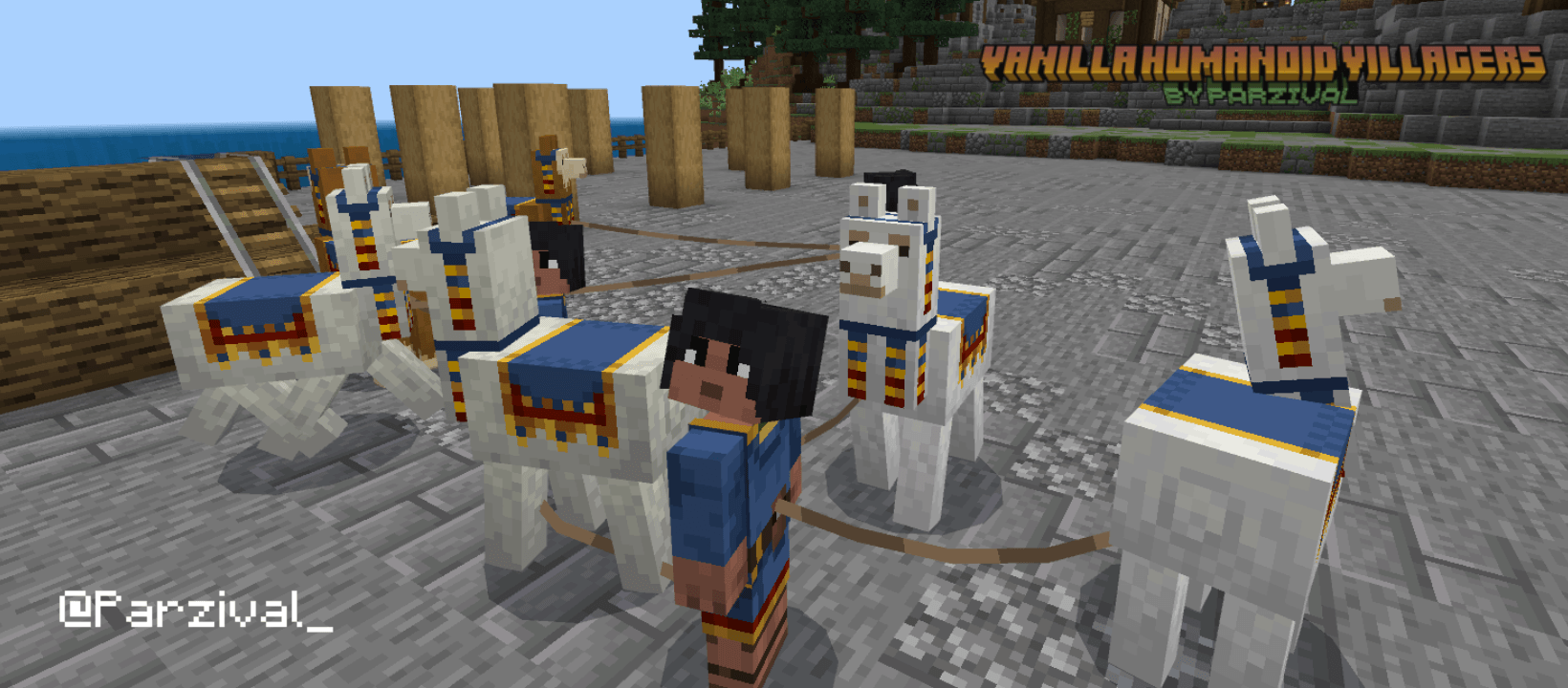 Vanilla Humanoid Villagers — screenshot 3