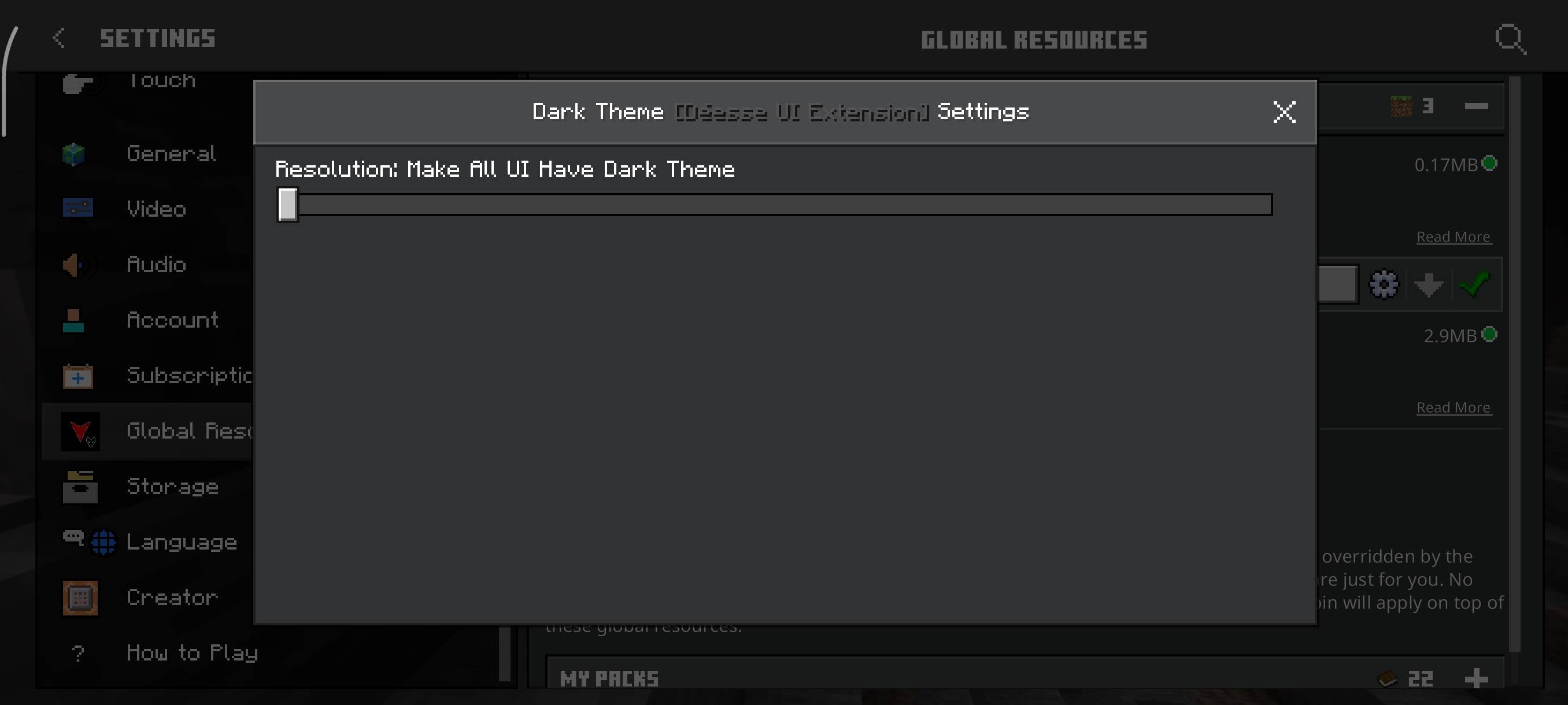 Dark Theme — screenshot 4