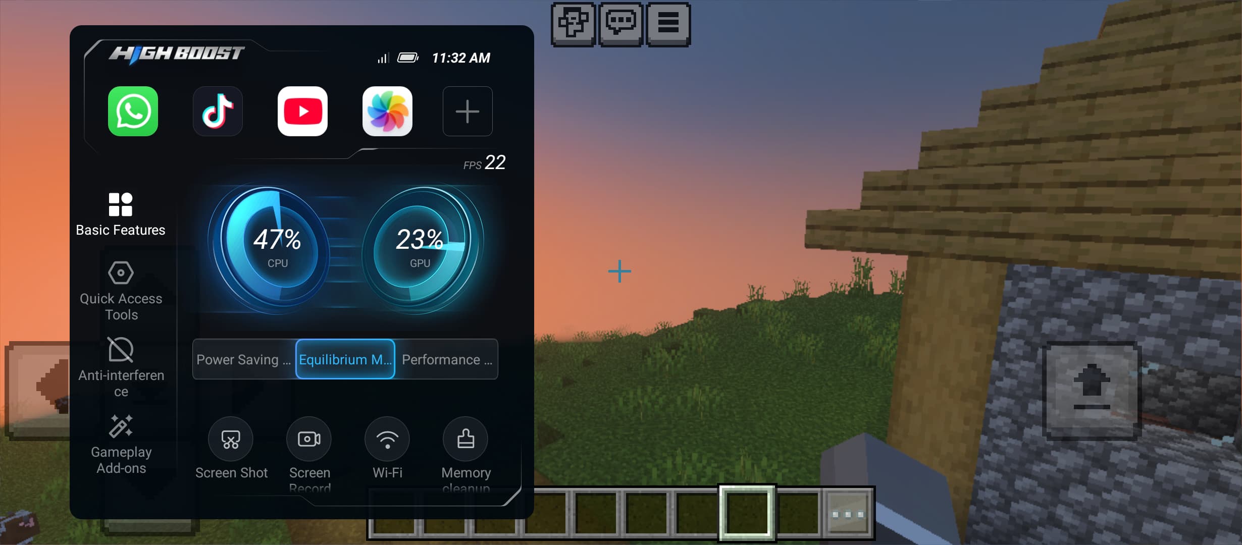 OptiMax | Ultimate FPS Boost Pack for MCPE — screenshot 2