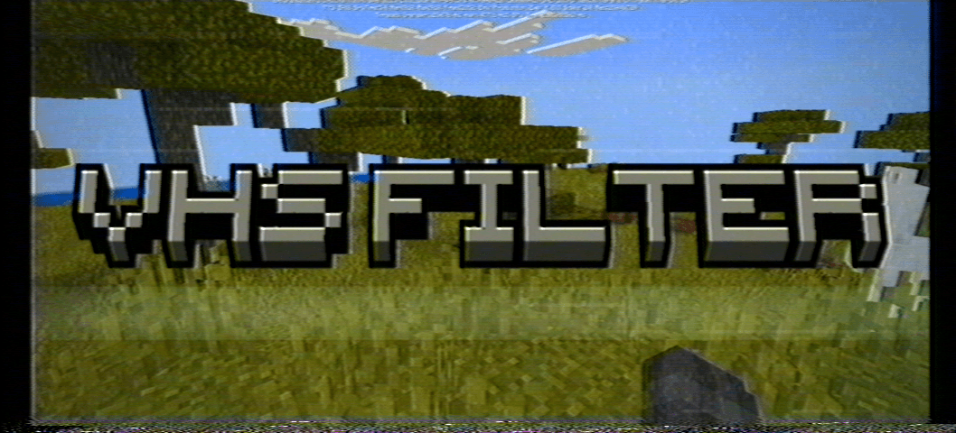 VHS filter — screenshot 1