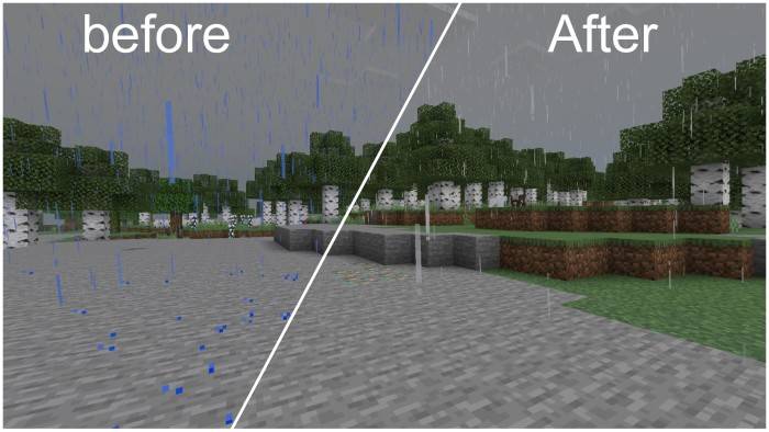 Better Rain pack | Realistic rain! Vibrant Visuals! Less rain! Better rain sound! — screenshot 2