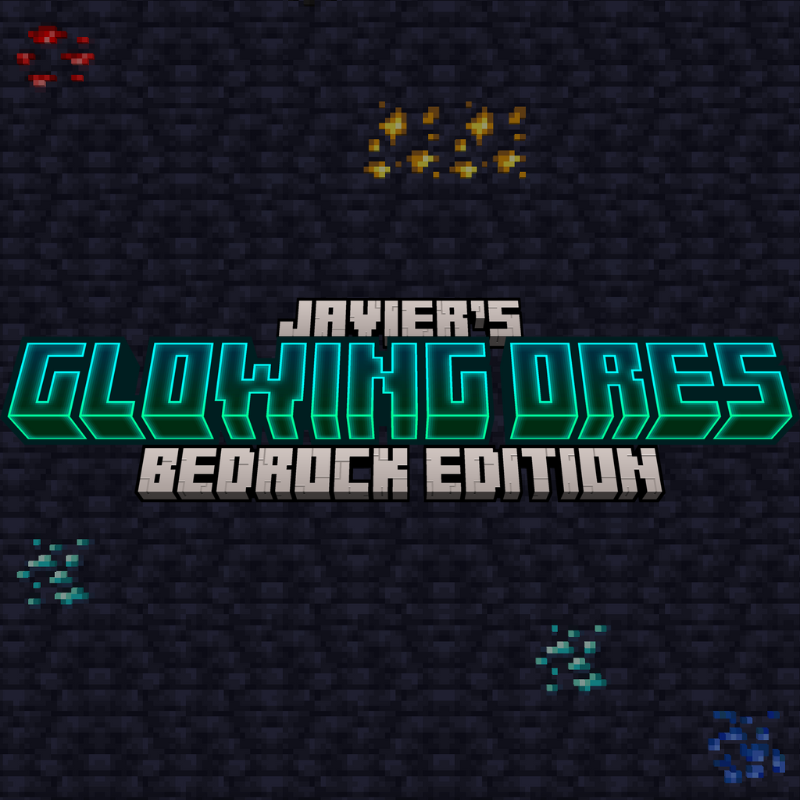Glowing Ores BEDROCK
