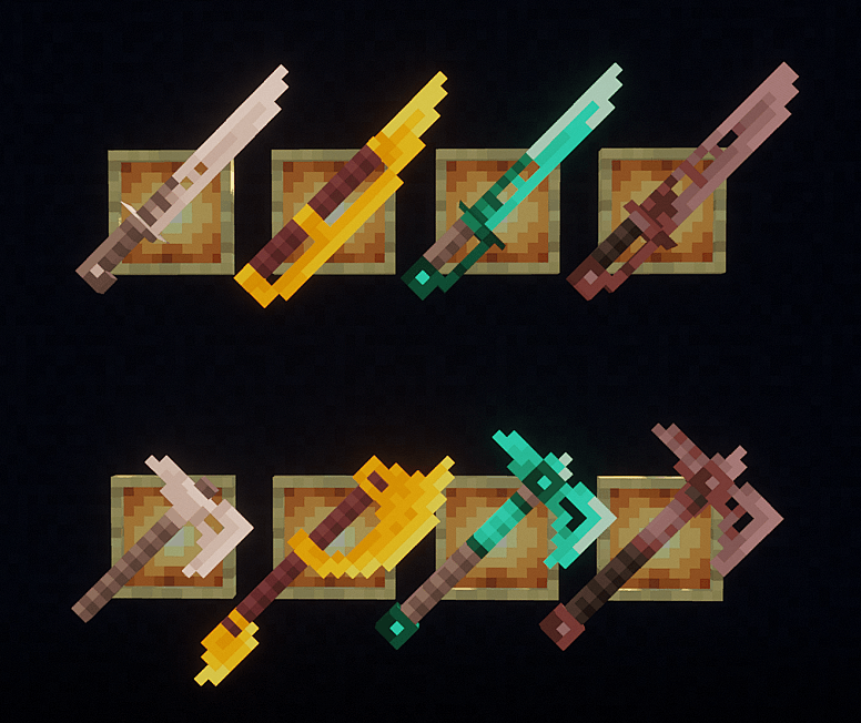 [ Bedrock ] Tactical 3D Tools & 3D Weapons PvP — screenshot 4