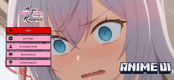 Alya Ui | Anime Girl Animated Ui — screenshot 1